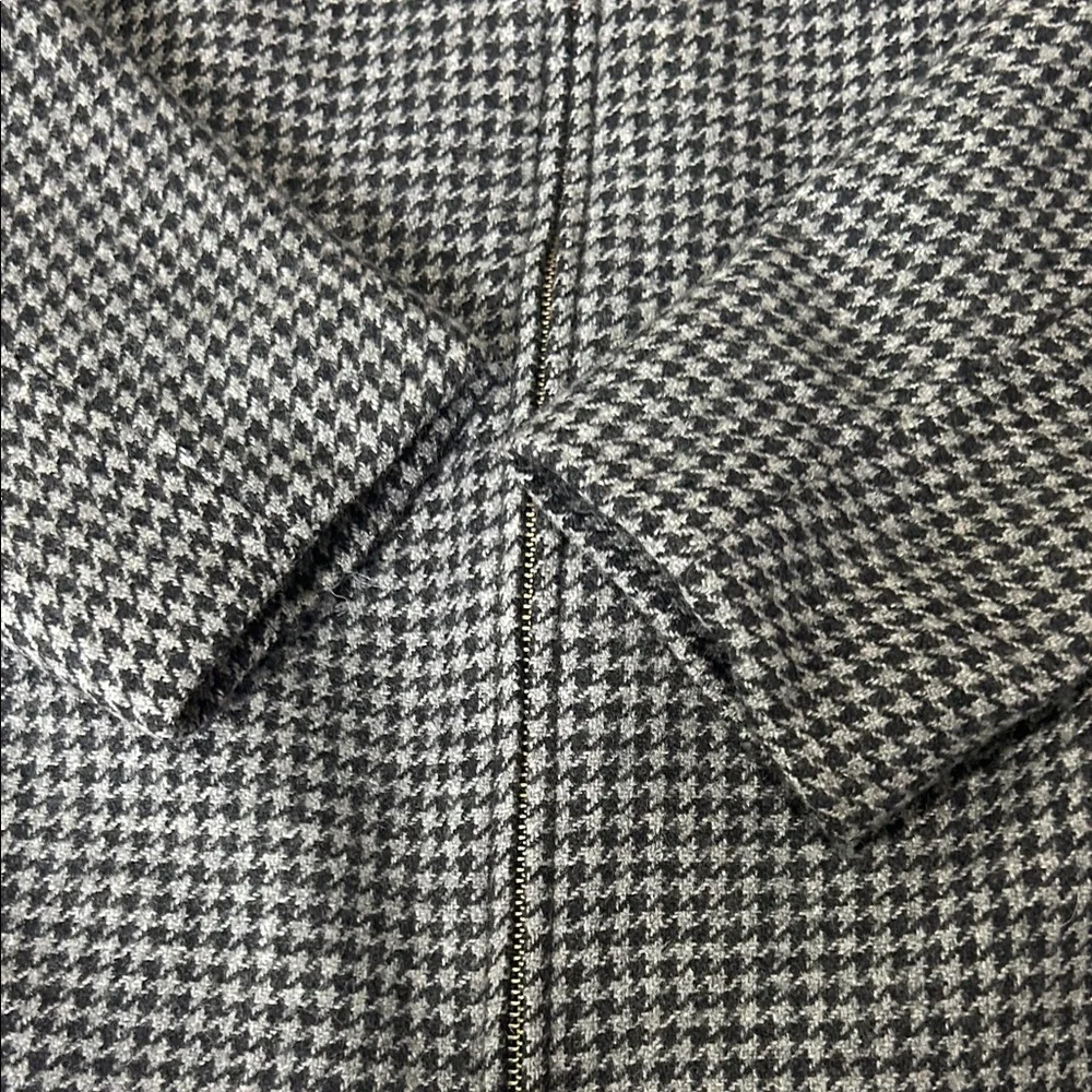 Ralph Lauren Black and White Houndstooth wool Jacket size 14 - Picture 2 of 9